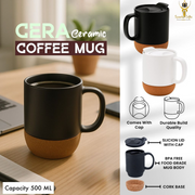 GERA Ceramic Coffee Mug – 500ml